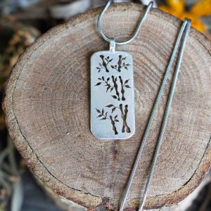 Bamboo Whispers Pendant